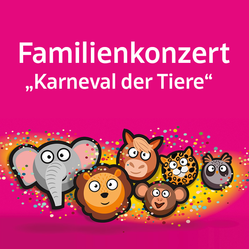 Kinderkonzert "Der Karneval der Tiere" (Schulvorstellung)