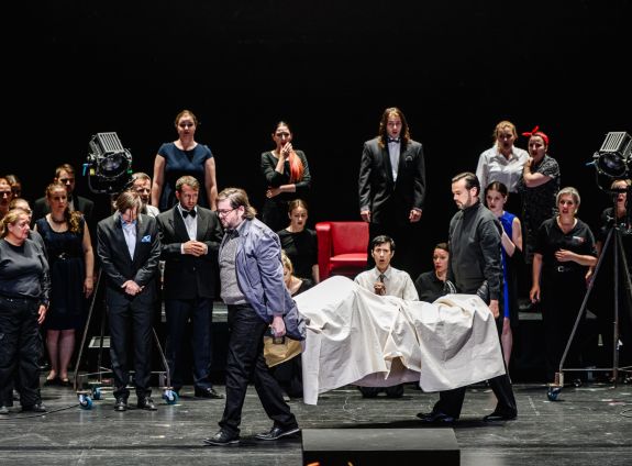 Opernfestspiele Heidenheim_2026_MACBETH_Rory Dunne, Daniel Dropulja, Chor_©_Oliver Vogel