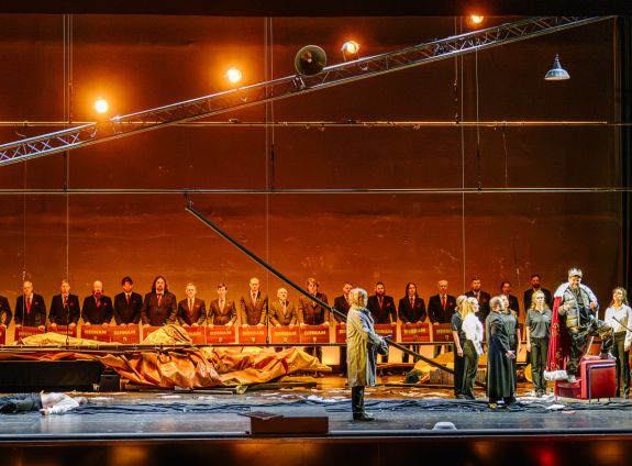 Opernfestspiele Heidenheim_2026_MACBETH_Rory Dunne, David Esteban, Santiago Bürgi, Daniel Dropulja, Chor_©_Oliver Vogel